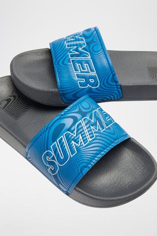 Claquettes - Gris foncé