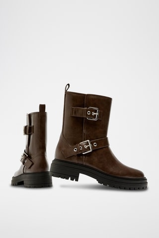 Bottines vernies - Marron