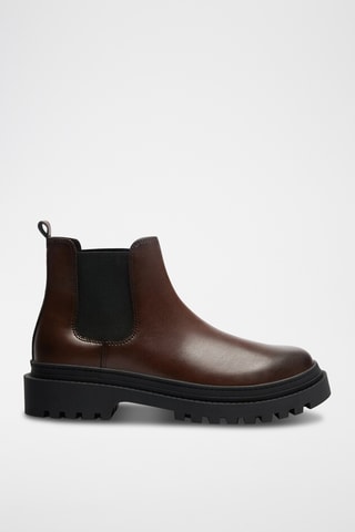 Bottines Chelsea - Marron