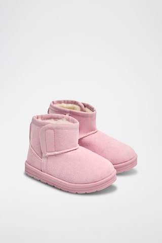 Bottines fourrées - Rose