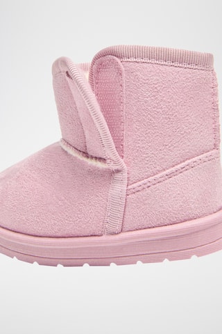 Bottines fourrées - Rose