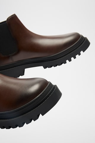 Bottines Chelsea - Marron