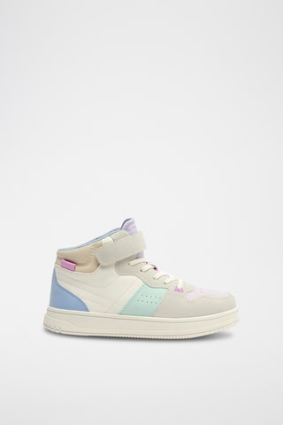 Baskets montantes - Mauve