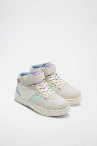 Baskets montantes - Mauve