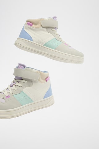 Baskets montantes - Mauve