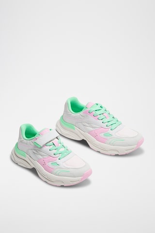 Baskets - Blanc et rose