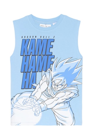 T-shirt de pyjama Son Goku Dragon Ball Z - Bleu clair