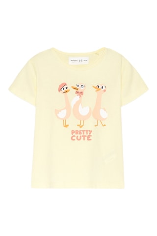 2 t-shirts de pyjama - Ecru