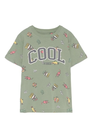 T-shirt de pyjama - Kaki