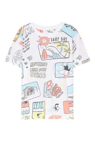 T-shirt de pyjama - Blanc