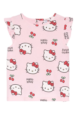 T-shirt de pyjama Hello Kitty Sanrio - Rose