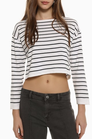 Crop top - Blanc