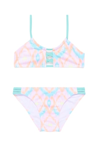 Maillot 2 pièces - Rose et ciel