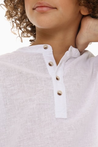 Chemise en lin - Blanc