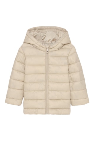 Doudoune à capuche - Beige