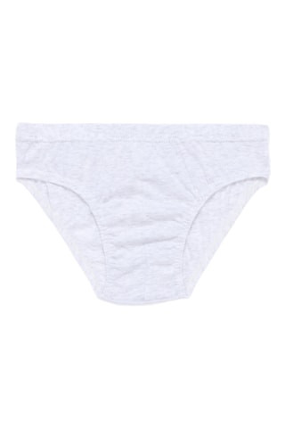 7 culottes - Gris chiné