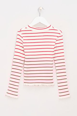 T-shirt - Blanc et rouge