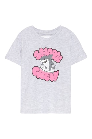 T-shirt - Gris chiné