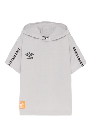 T-shirt à capuche - Gris clair