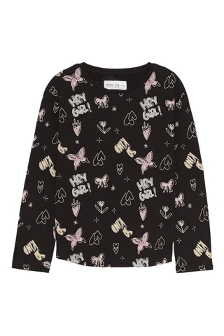 2 t-shirts - Noir et rose