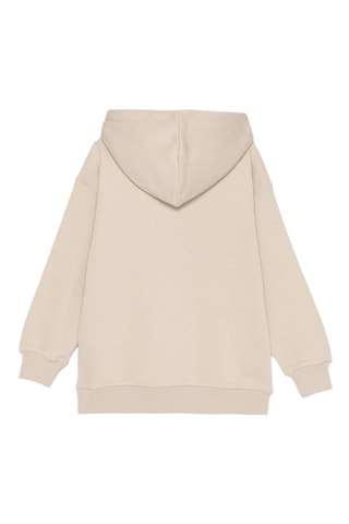 Sweat à capuche - Beige