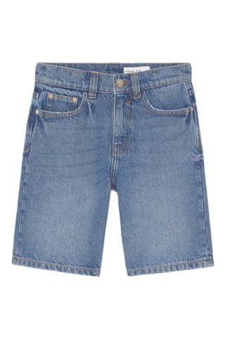 Short en jean - Bleu
