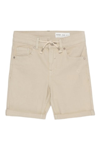 Short en jean - Beige