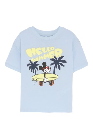 T-shirt et short Mickey Disney - Ciel