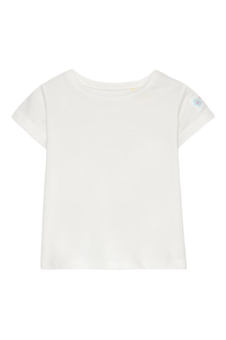 T-shirt et robe salopette Lilo et Stitch Disney - Blanc et ciel