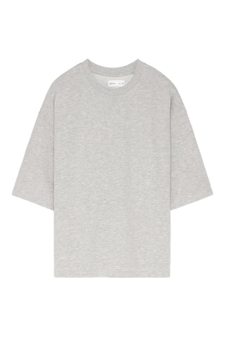T-shirt - Gris clair chiné