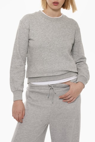 Sweat - Gris clair chiné