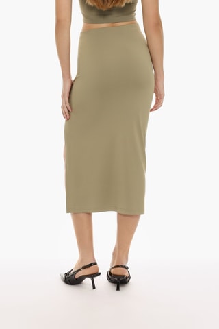 Jupe droite - Kaki