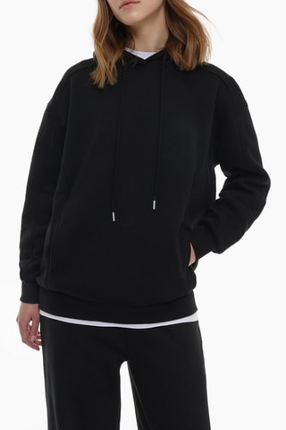 Sweat à capuche - Noir