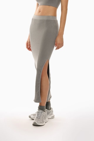 Jupe fourreau - Gris clair