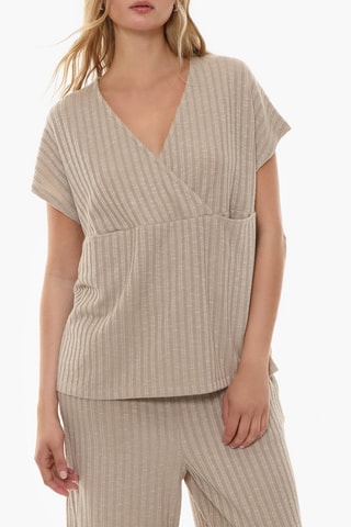 Blouse - Marron clair