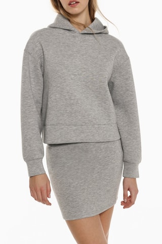 Sweat à capuche - Gris chiné