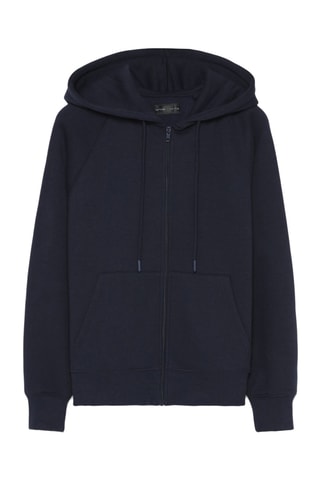 Sweat à capuche - Bleu foncé