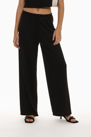 Pantalon large - Noir