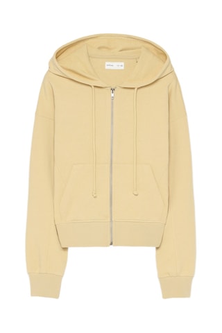 Sweat à capuche - Jaune