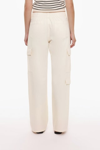 Pantalon cargo - Ecru