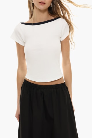 Top - Blanc