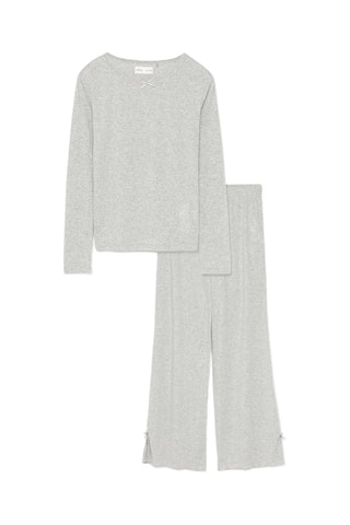 Pyjama - Gris clair chiné