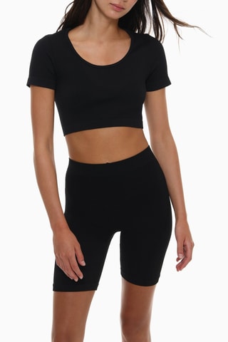 Crop top - Noir