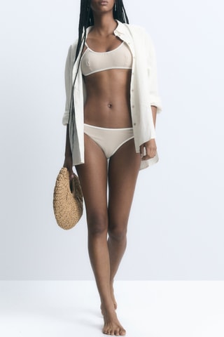 Bas de maillot - Blanc