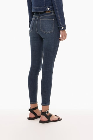 Jean taille haute - Bleu marine