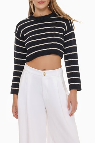 Crop top - Noir