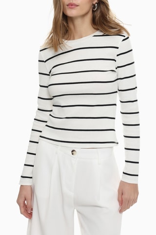 T-shirt - Blanc et noir