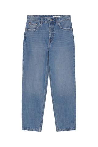 Jean mom - Bleu-gris