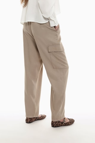 Pantalon cargo - Beige