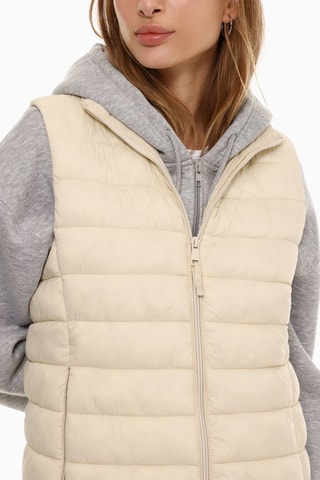 Doudoune sans manches - Jaune